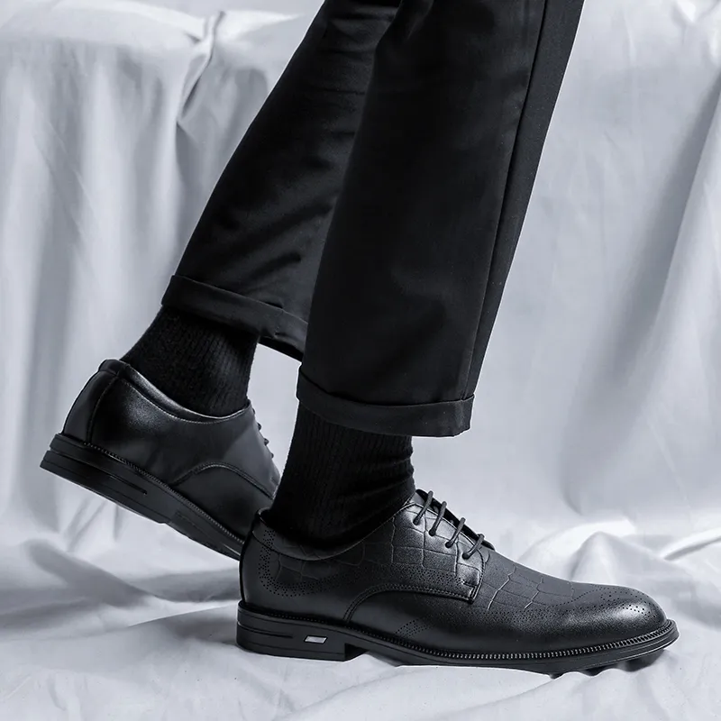 ZUWUDONG Dress Shoes Men's Black-6
