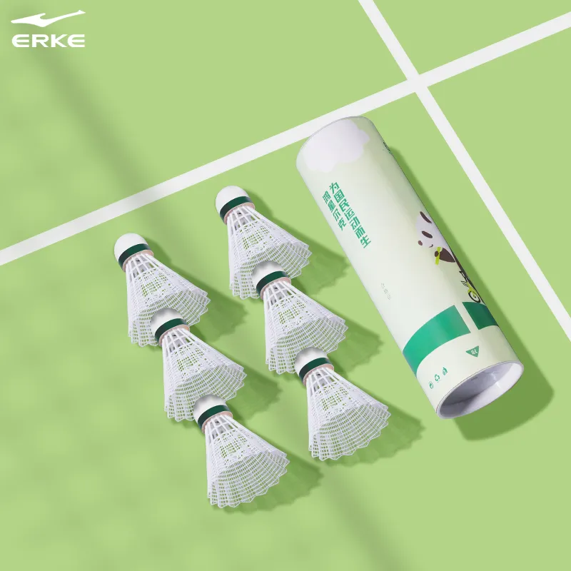 Erke Panda Collection 3 Pack Nylon Training Specific Shuttlecocks-1