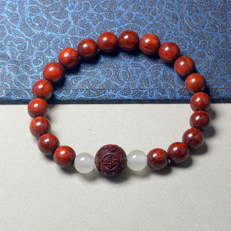 Three Inches Of Daylight Bloodwood Bracelets Unisex-4