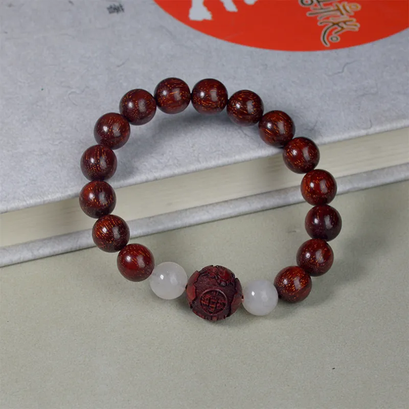 Three Inches Of Daylight Bloodwood Bracelets Unisex-2