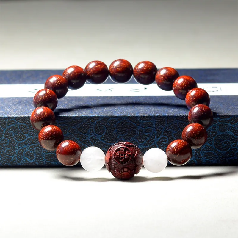 Three Inches Of Daylight Bloodwood Bracelets Unisex-5