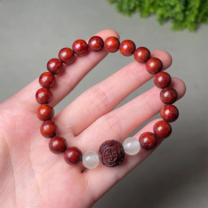 Three Inches Of Daylight Bloodwood Bracelets Unisex-3