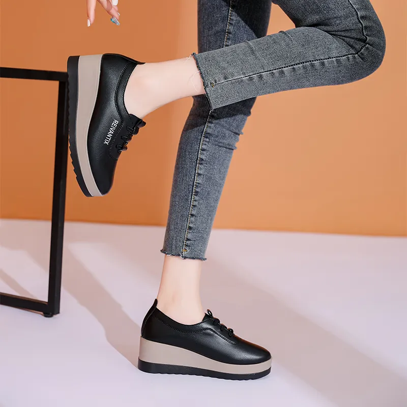 Reivanti Women's Casual Shoes Women's Black-2