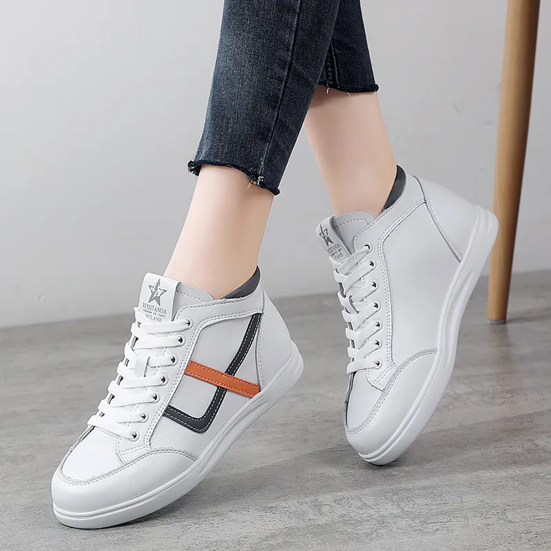 Reivanti Casual Shoes Women's White Gray-3