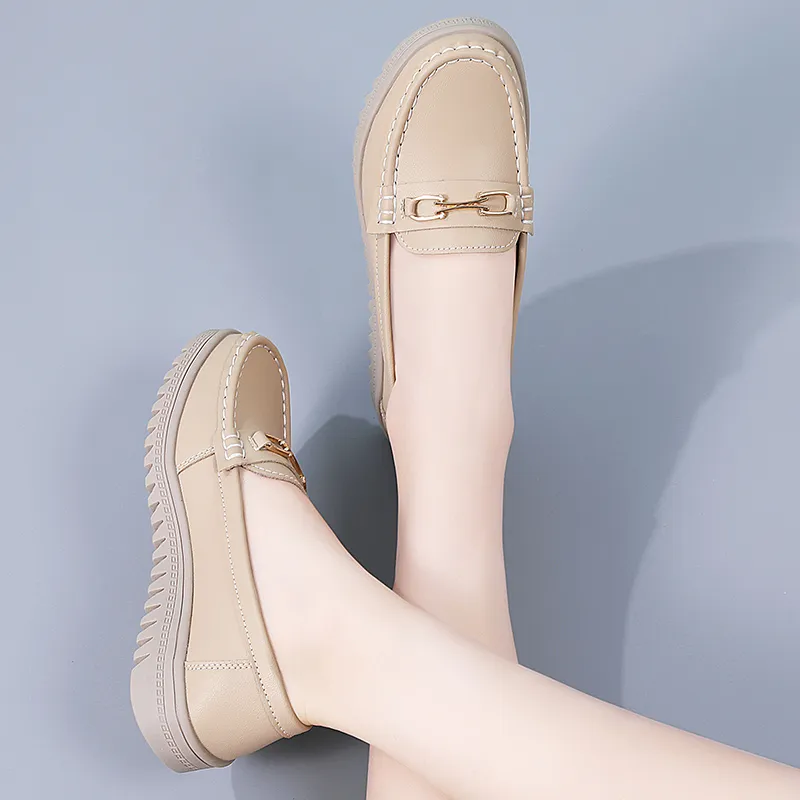 Reivanti Loafers Women's Apricot-6