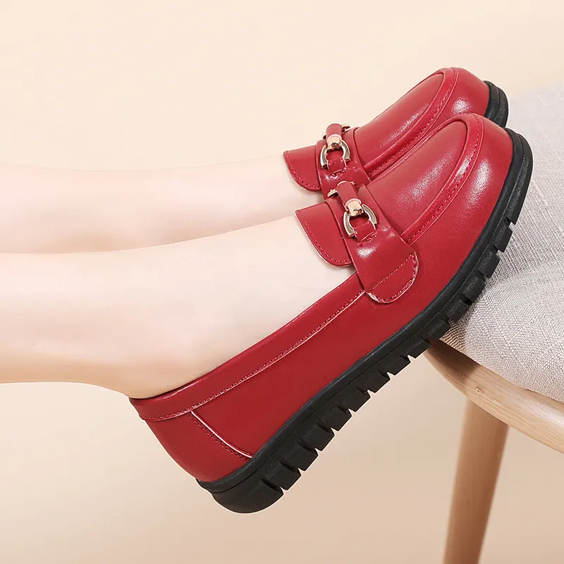 Reivantix Loafers Women's Red-3