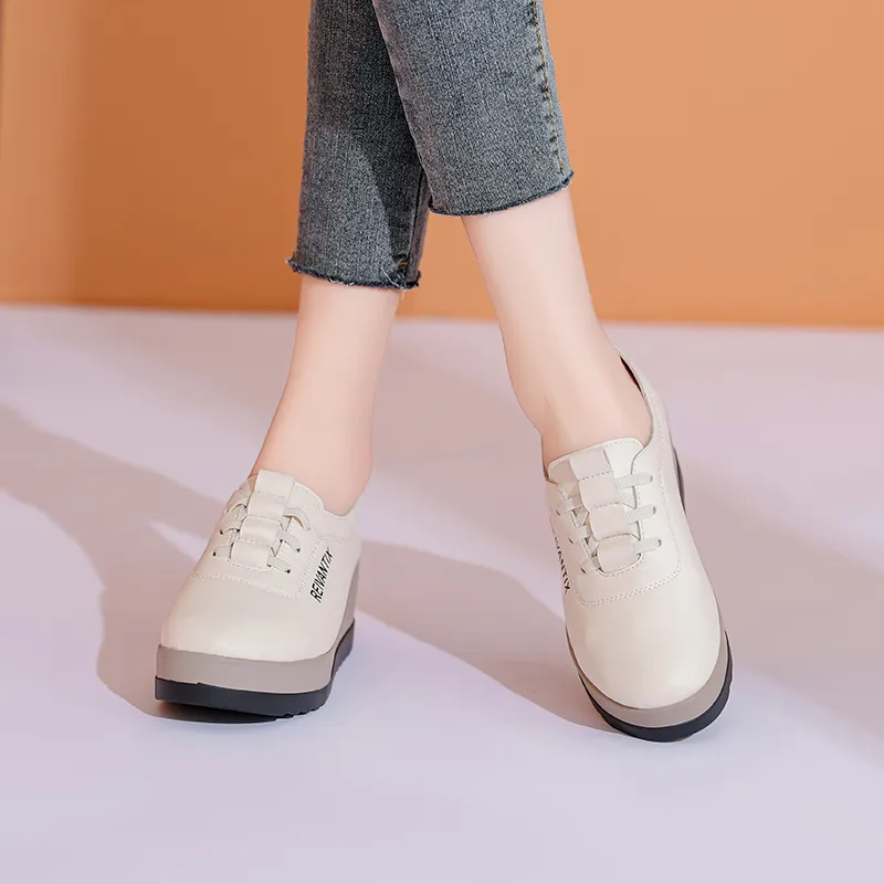 Reivanti Women's Casual Shoes Women's Beige-2