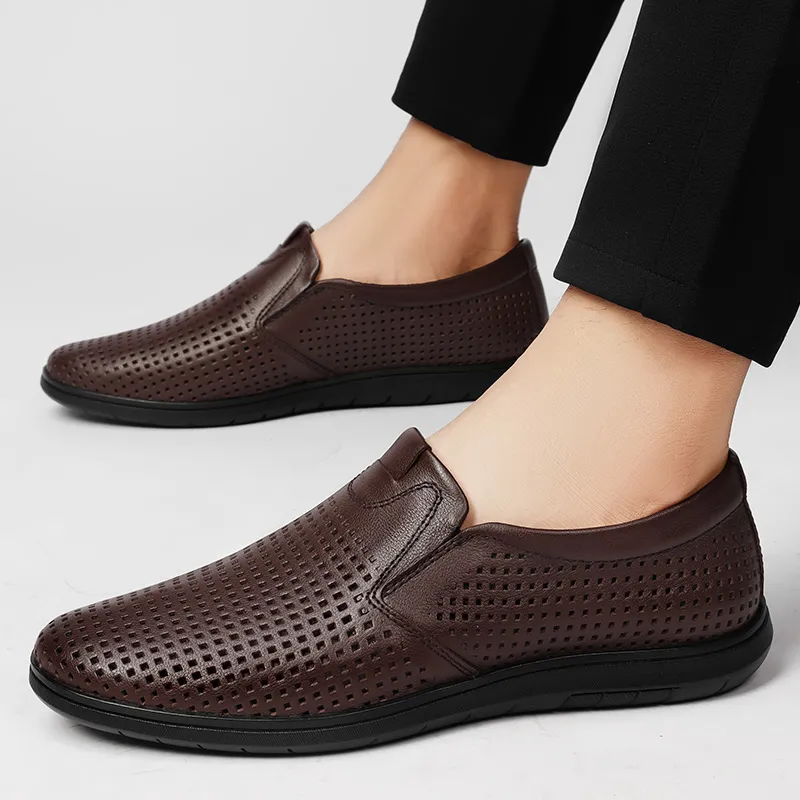 Reivanti Casual Shoes Men's Brown-3
