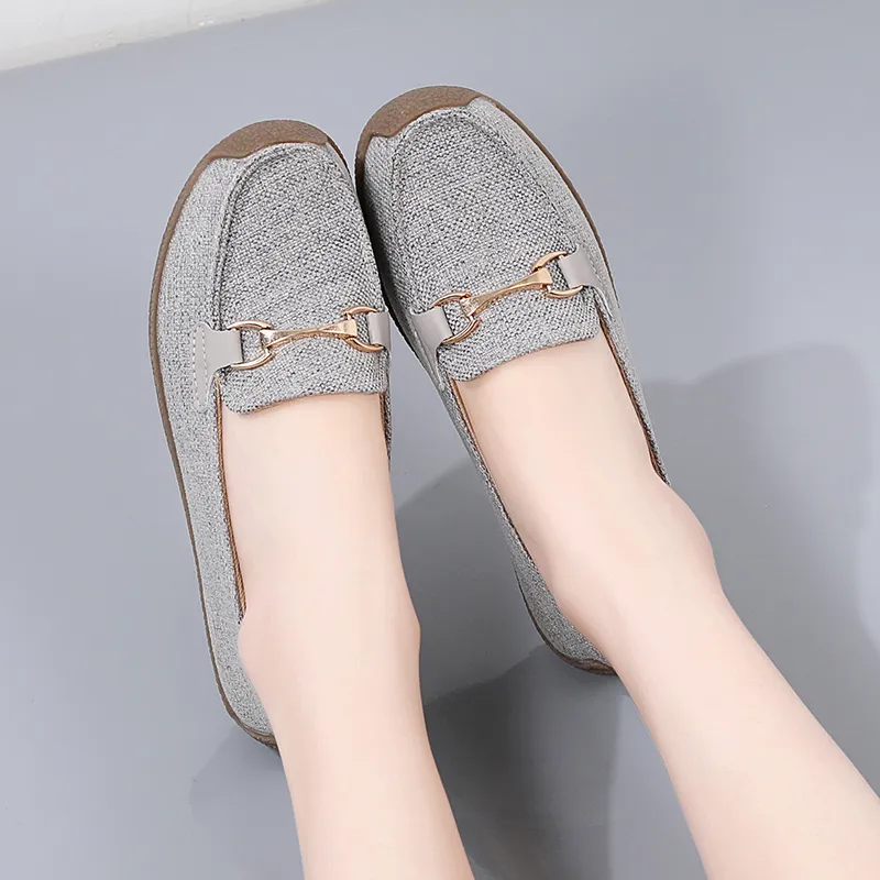 Reivanti Beanie Shoes Women's Gray-6