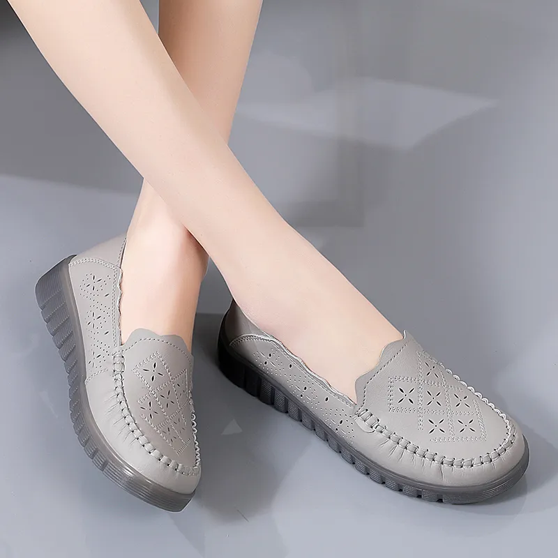 Reivanti Beanie Shoes Women's Gray-4