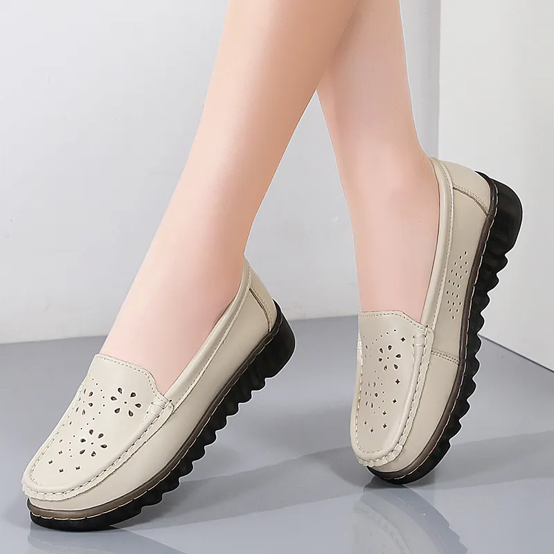 Reivanti Beanie Shoes Women's Beige-6