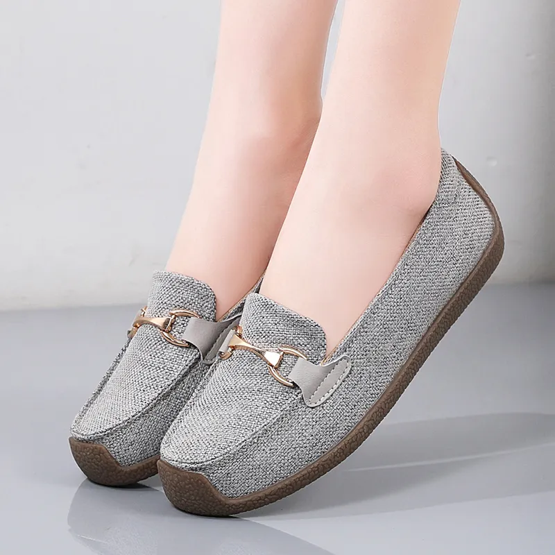 Reivanti Beanie Shoes Women's Gray-5