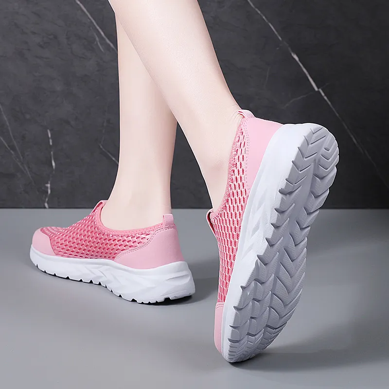 Reivanti Low Top Casual Shoes Women's Pink-3