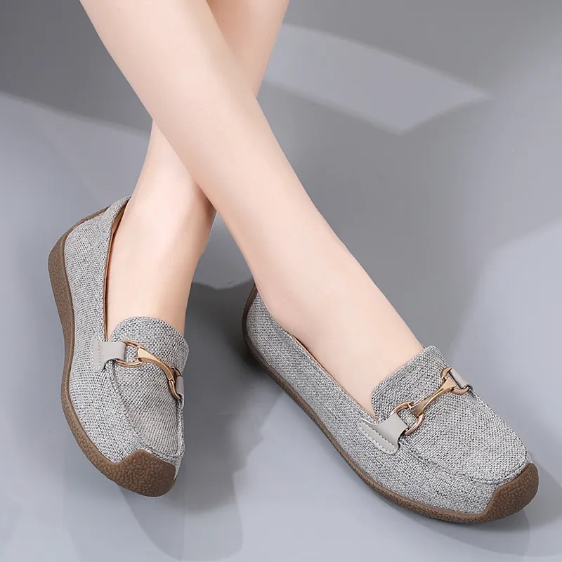 Reivanti Beanie Shoes Women's Gray-7
