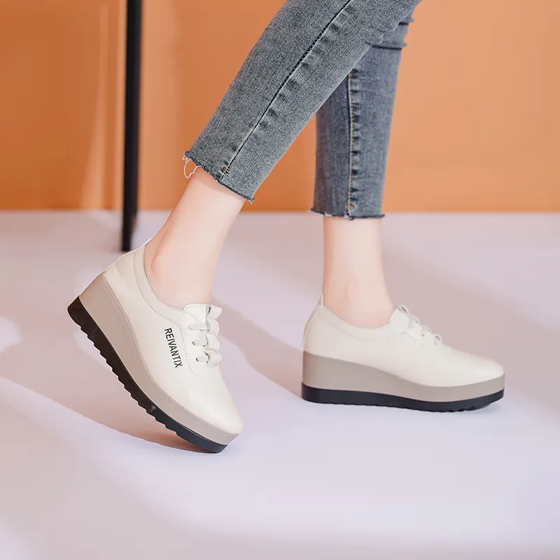 Reivanti Women's Casual Shoes Women's Beige-1