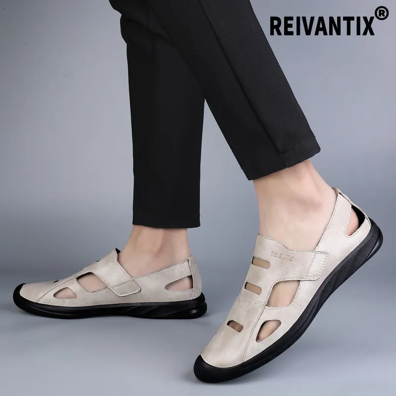 Reivanti Casual Shoes Men's Beige-5