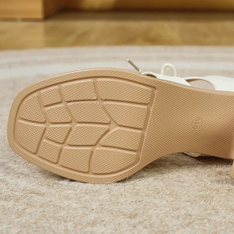 Reivanti Roman Sandals Women's Beige-4