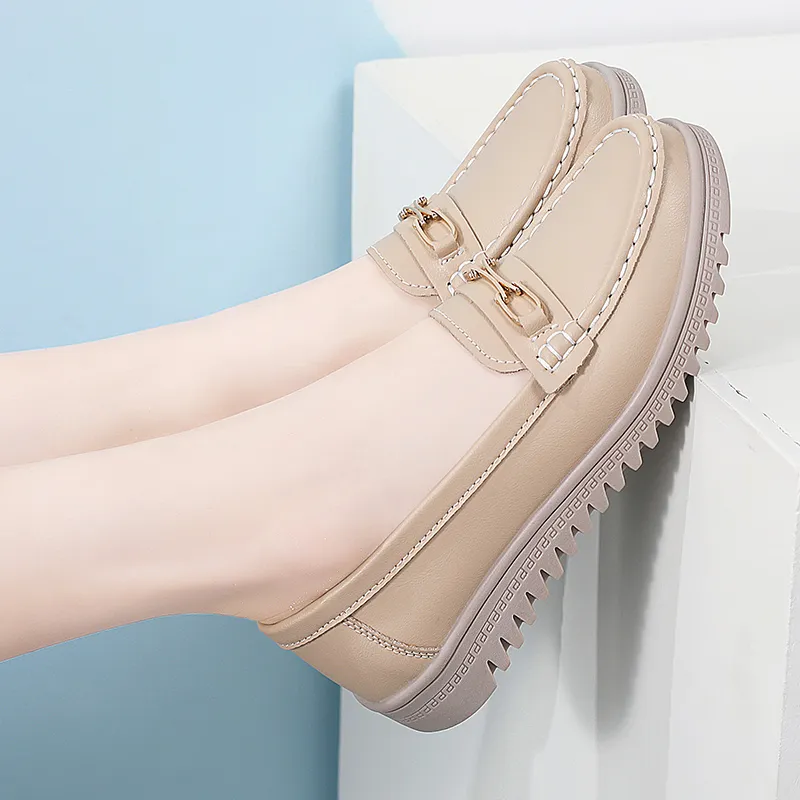 Reivanti Loafers Women's Apricot-5