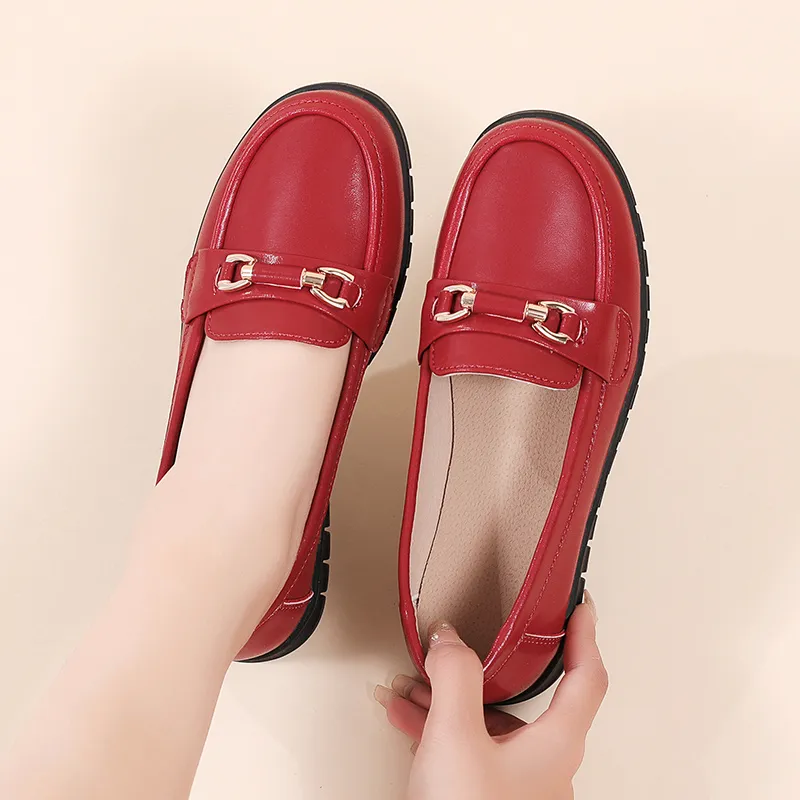 Reivantix Loafers Women's Red-2