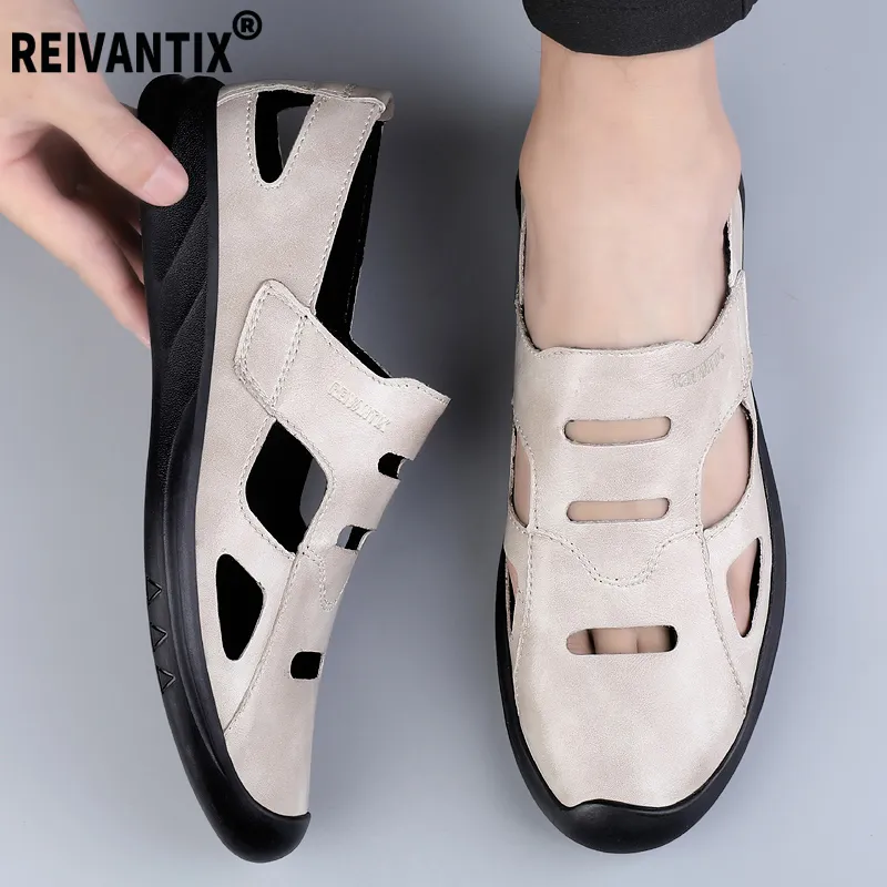 Reivanti Casual Shoes Men's Beige-1