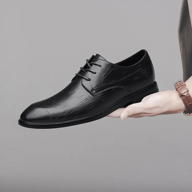 Reivanti Dress Shoes Men's Black-5