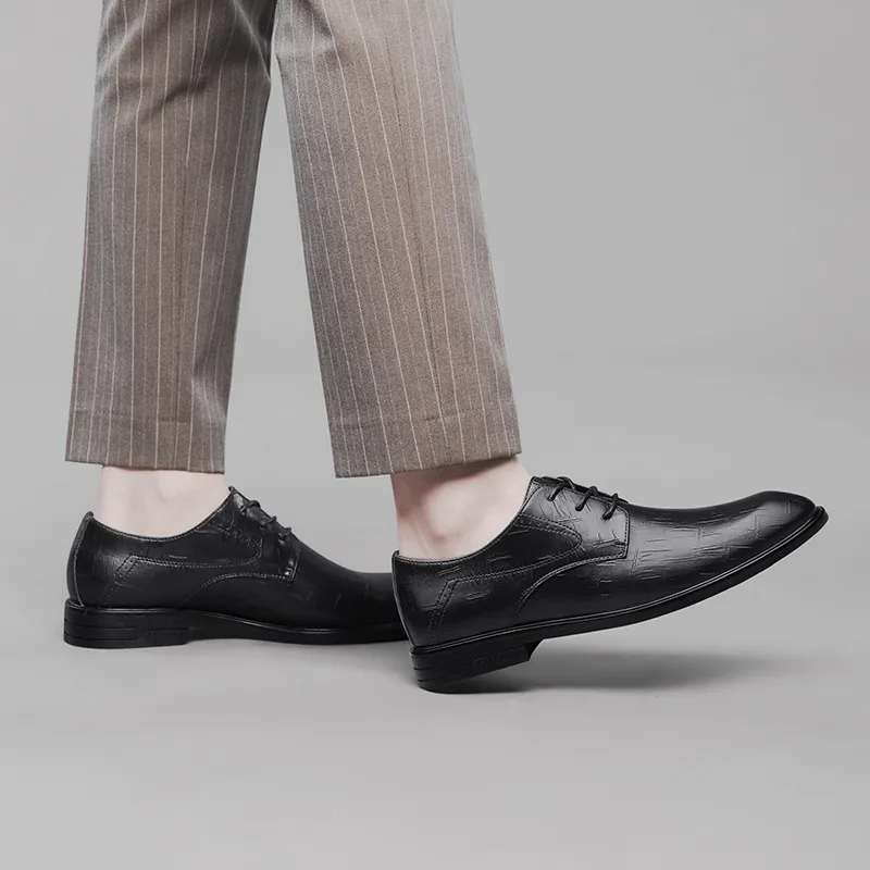 Reivanti Dress Shoes Men's Black-3