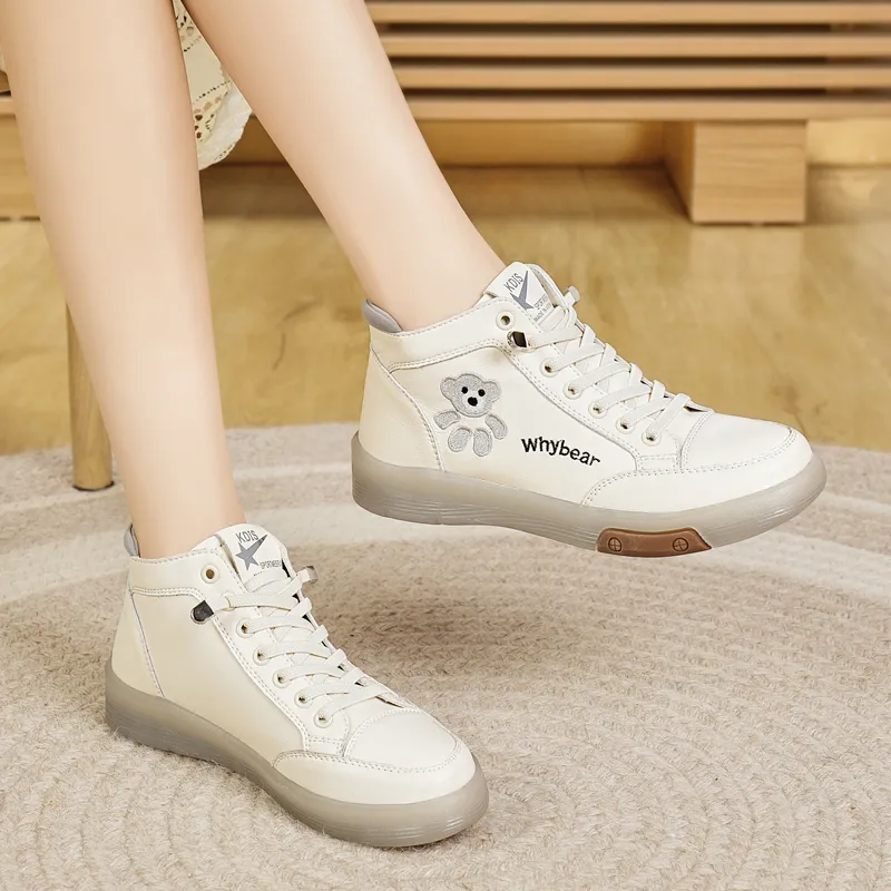Reivanti Women's Casual Shoes Women's Beige Gray-8