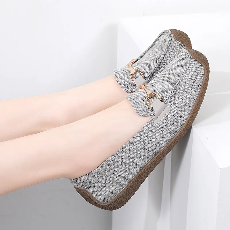 Reivanti Beanie Shoes Women's Gray-9