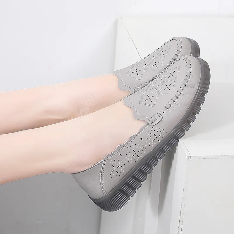 Reivanti Beanie Shoes Women's Gray-5