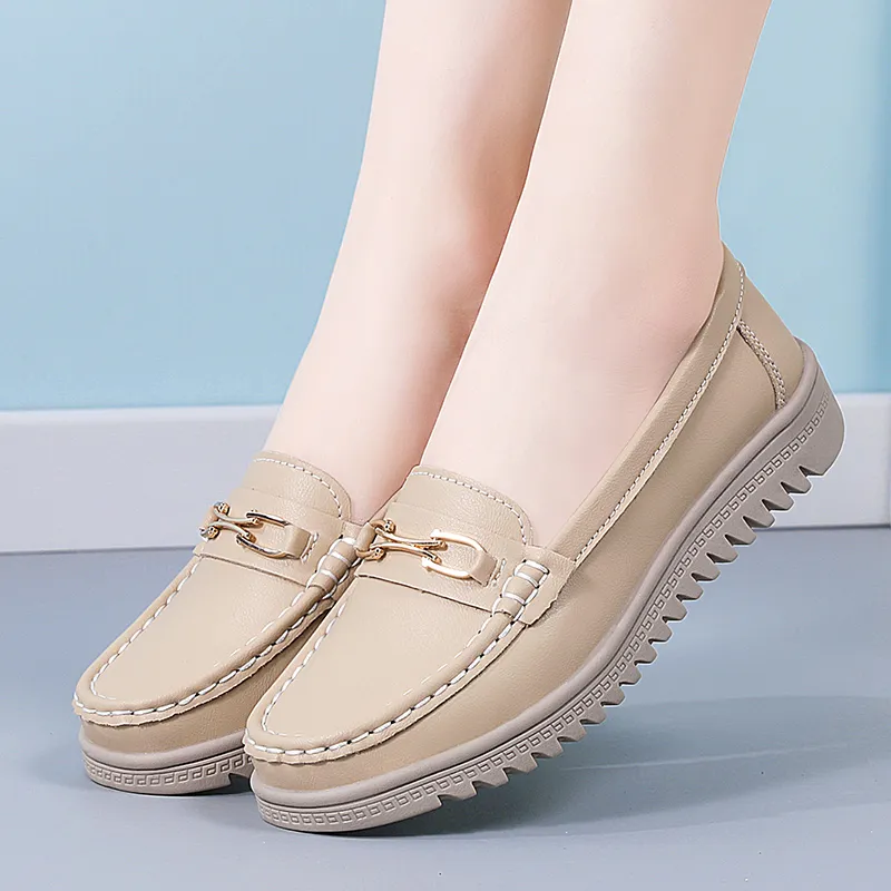Reivanti Loafers Women's Apricot-2