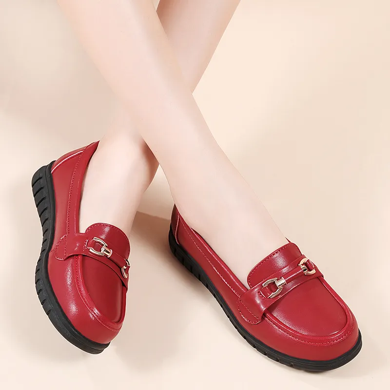 Reivantix Loafers Women's Red-4