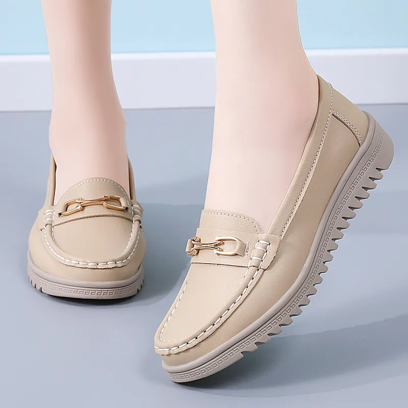 Reivanti Loafers Women's Apricot-1