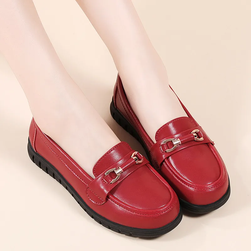 Reivantix Loafers Women's Red-5