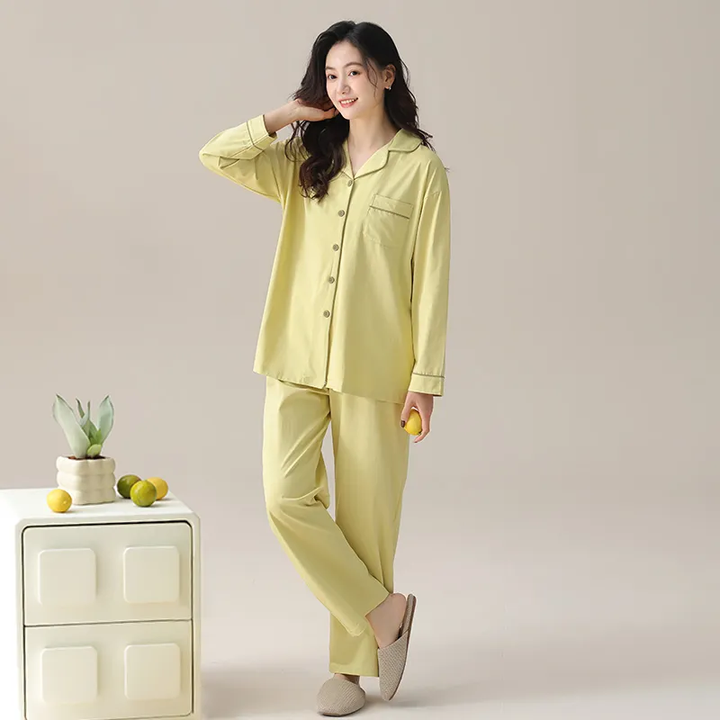 Shivs Pajama Set Women's Ginger Yellow-3