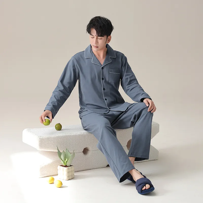 Shivs Pajama Set Men's Asphalt Gray-2