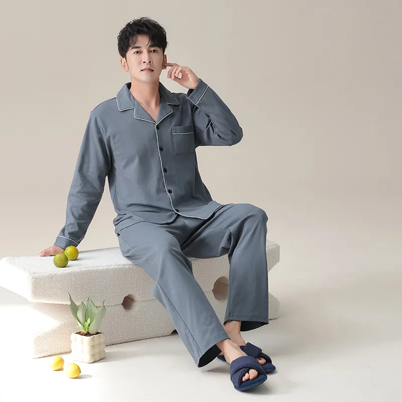 Shivs Pajama Set Men's Asphalt Gray-1