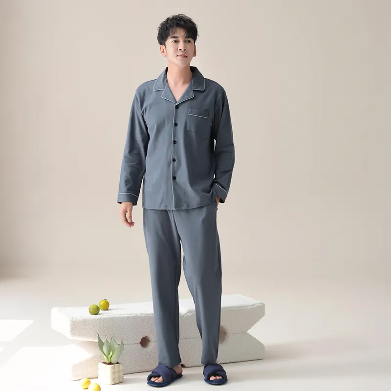 Shivs Pajama Set Men's Asphalt Gray-3