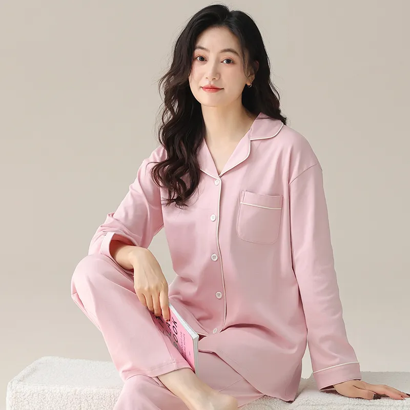 Shivs Pajama Set Women's Shrimp Pink-1