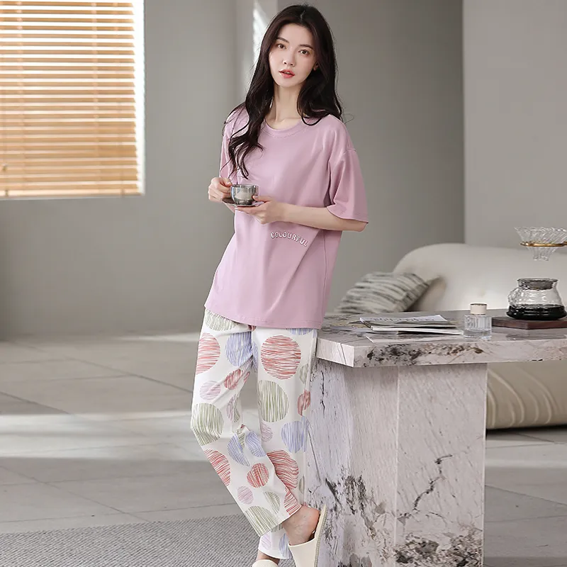 Shivs Pajama Set Women's Light Pink-3