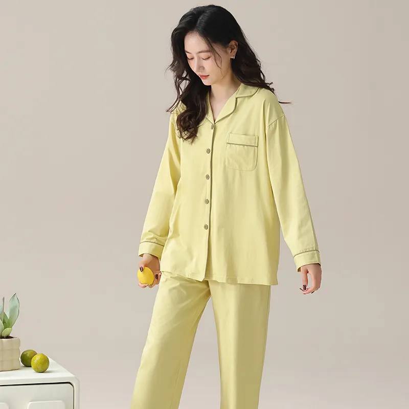 Shivs Pajama Set Women's Ginger Yellow-5