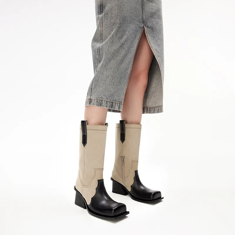 Lost In Echo Ankle Boots 6.2cm Women's Sand-5