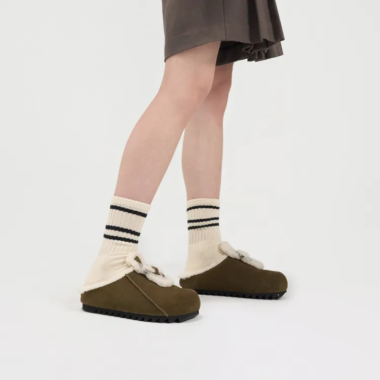 Lost In Echo Wrap toe Slippers Women's-20