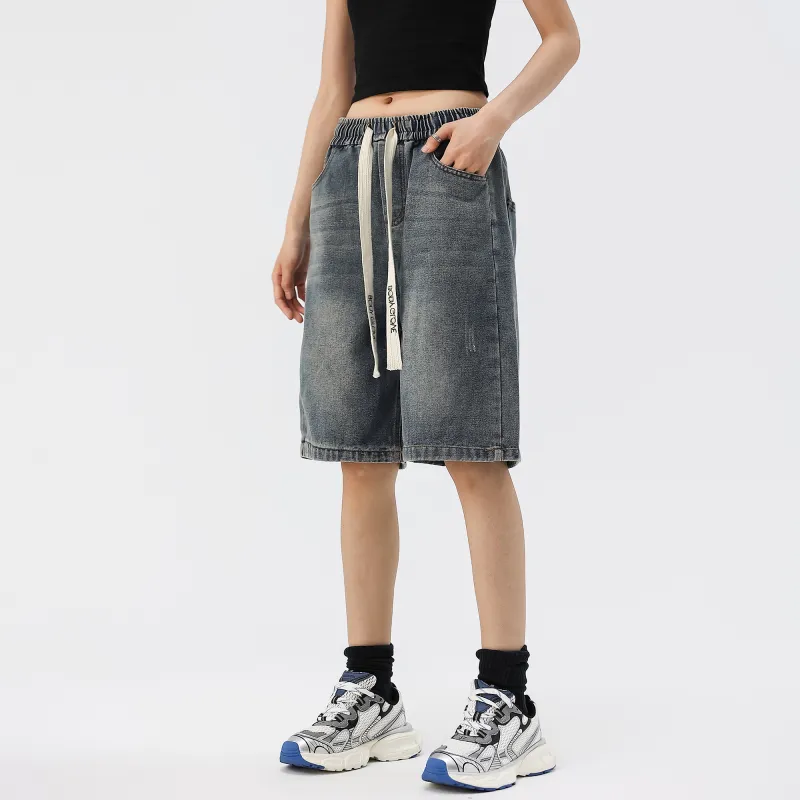 BODY GLOVE Denim Shorts Unisex Blue-21