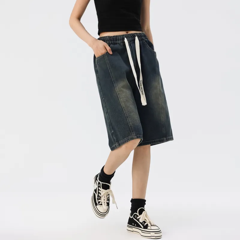 BODY GLOVE Denim Shorts Unisex Blue-4