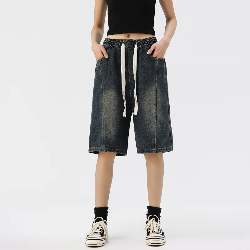 BODY GLOVE Denim Shorts Unisex Blue-2