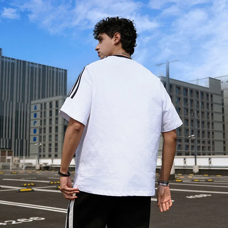 BODY GLOVE Set in Sleeve T Shirt Men's White-9