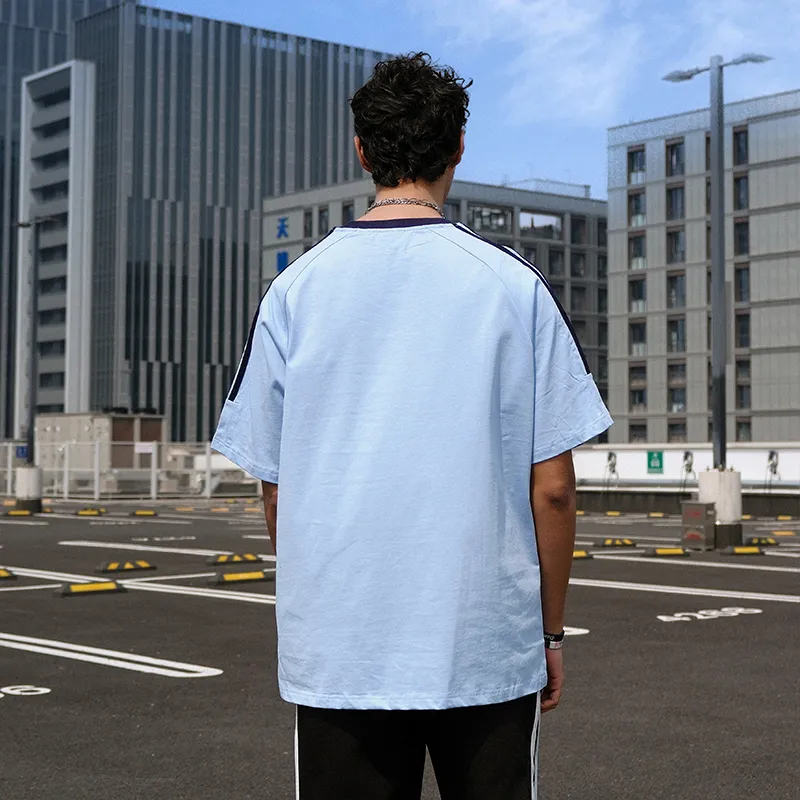 BODY GLOVE Set in Sleeve T Shirt Men's White-6