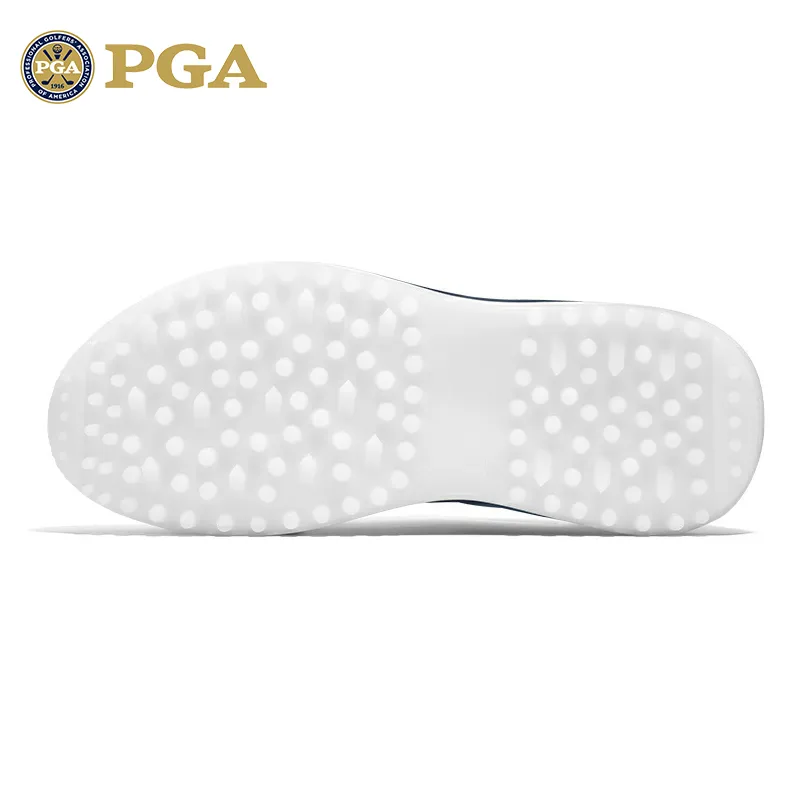 PGA Shock Absorbers With Slip Resistant Features Low Top Golf Shoes Men's Navy Blue-2