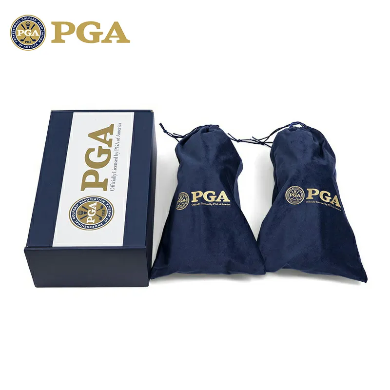 PGA Shock Absorbers With Slip Resistant Features Low Top Golf Shoes Men's Navy Blue-5