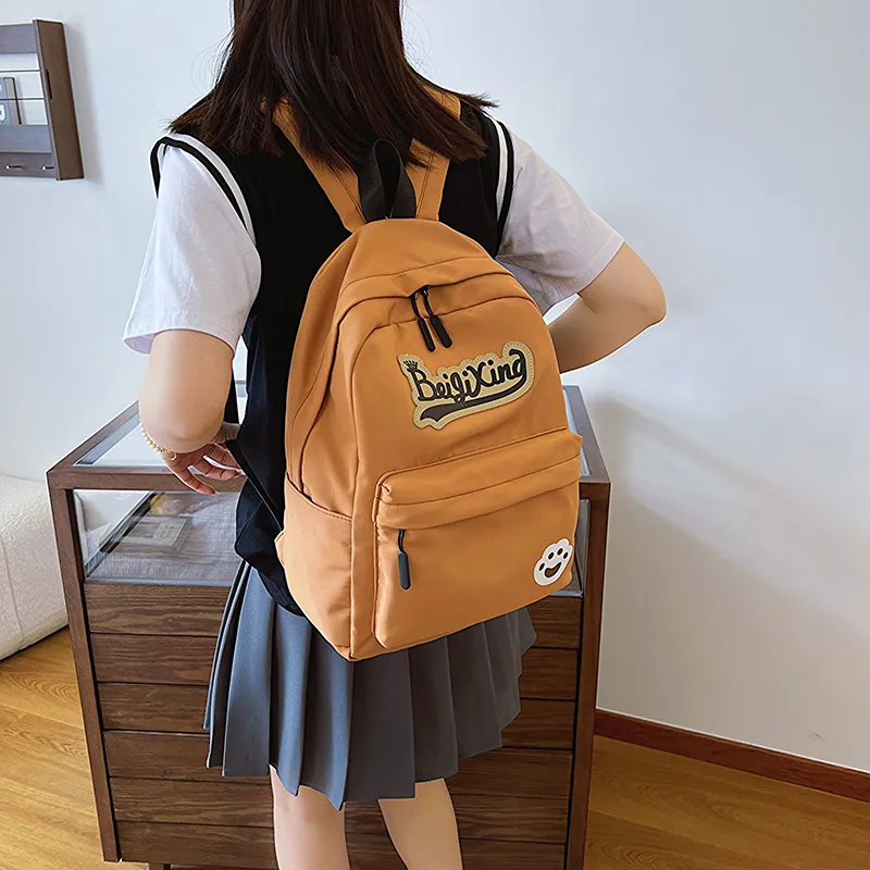 KAKAXI Fabric Backpack Unisex Multicolor-24
